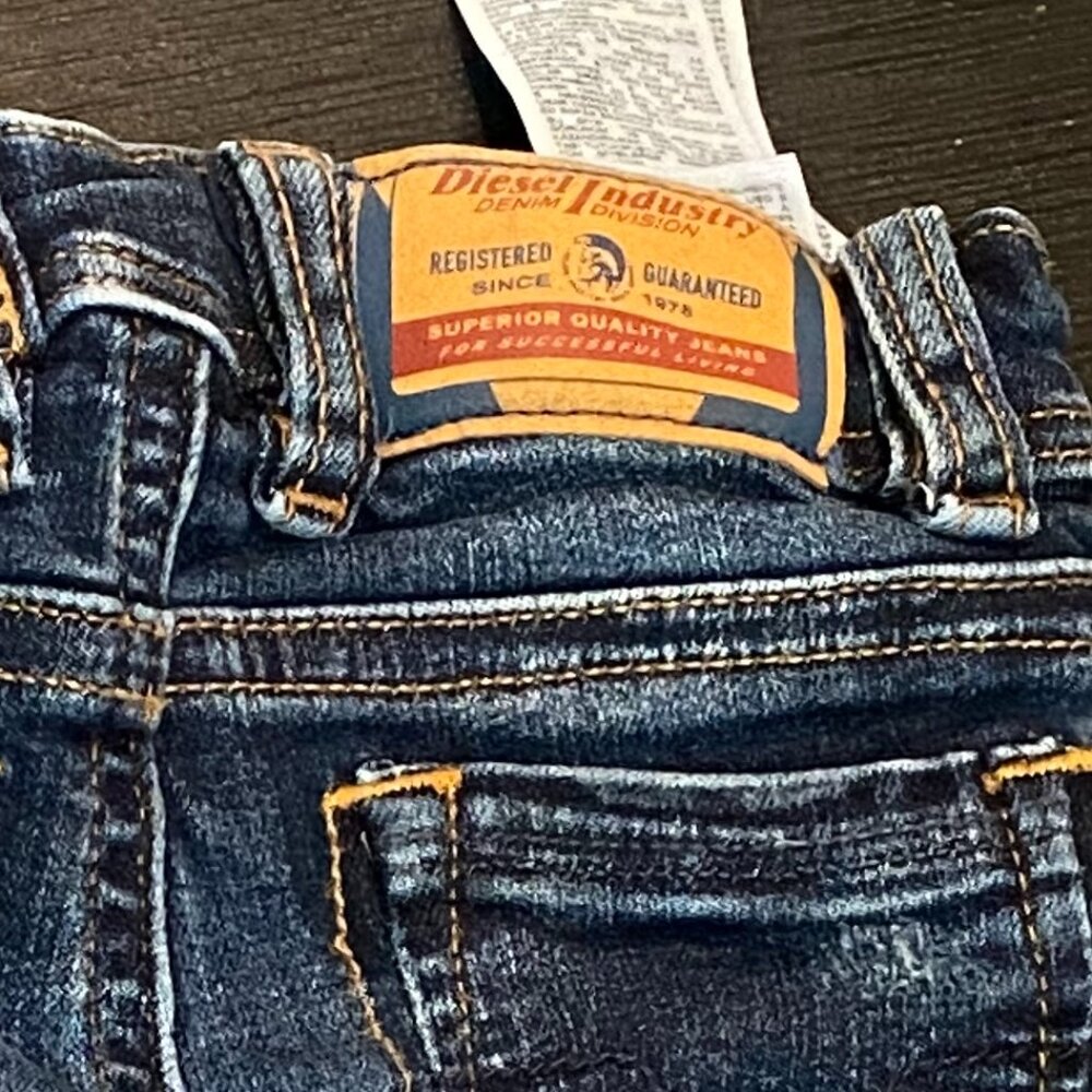Diesel 9M Distressed Denim Jeans